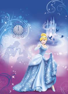 4-407 Komar Cinderella's Night Çocuk Duvar Kağıdı