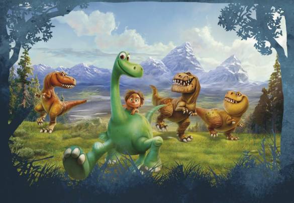 8-461 Komar The Good Dinosaur (Dinazor) Çocuk Odası Duvar Kağıdı - 0