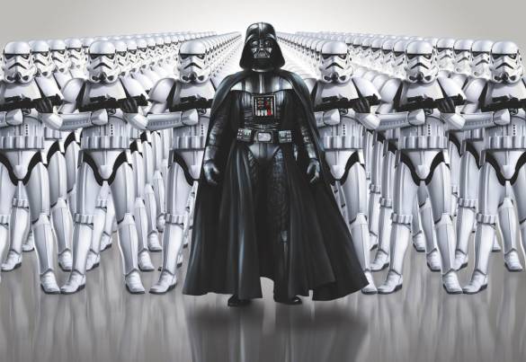 8-490 Komar Star Wars Imperial Force Çocuk Odası Duvar Kağıdı - 0