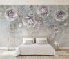 Lavanta Çiçeği 3D Duvar Kağıdı - Thumbnail (2)