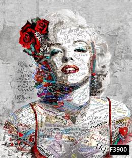 Marilyn monroe pop art 3d duvar kağıdı f3900