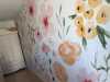 Pastel çiçekli genç ve çocuk odası duvar kağıdı - Thumbnail (3)
