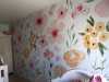 Pastel çiçekli genç ve çocuk odası duvar kağıdı - Thumbnail (4)