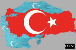 Türkiye haritası manzara duvar kağıdı f1072